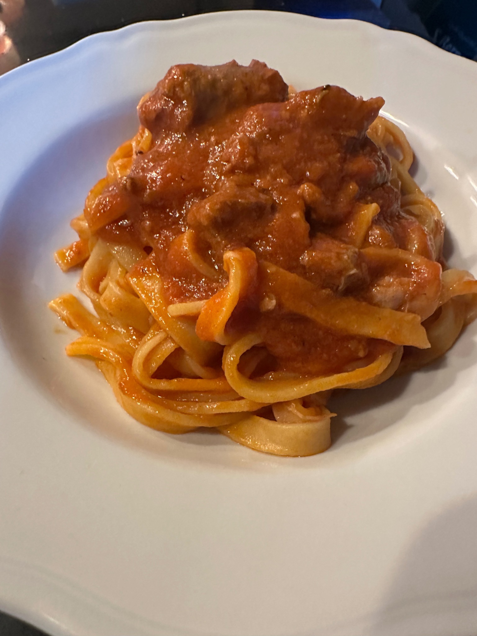 Pasta fresca al sugo del Messinese